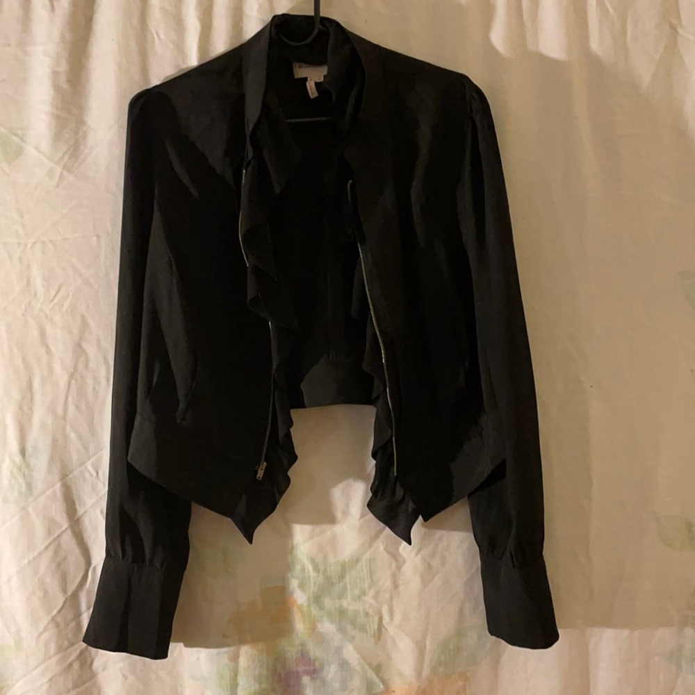 Final Markdown Bcbgeneration Black Jacket With Re… - image 4